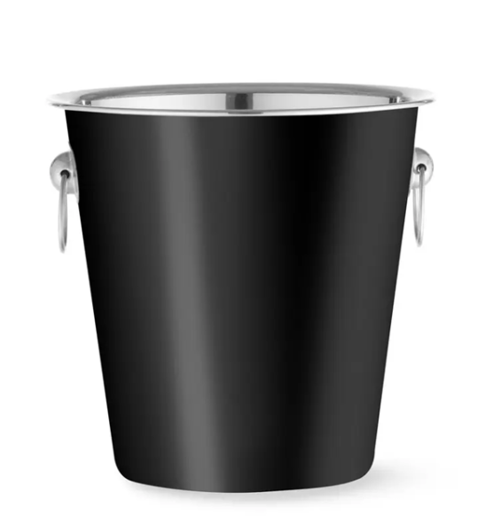 Відро для шампанського, BarUp, 3,3л, Чорний, 594049, ⌀220x(H)190мм