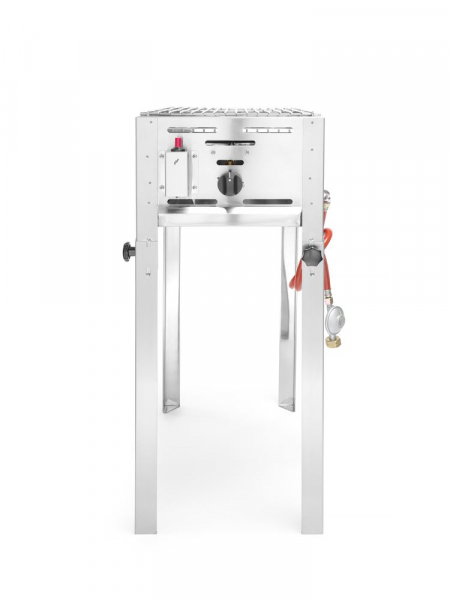 Гіль газовий Grill Master MINI GN 1/1 - підлоговий, 5,8 кВт, 340x540x840(H) мм 154700 Hendi Chrome-plated;18/0 Stainless steel