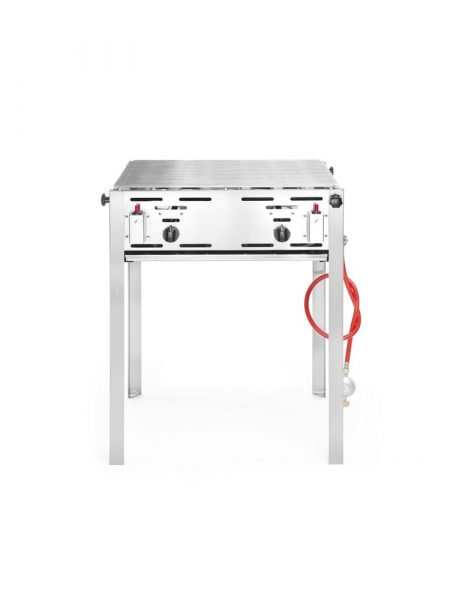 Гриль газовий Roast-Master Maxi, 11,6 кВт, 650x540x(H)840 мм 154878 Hendi Chrome-plated;18/0 Stainless steel