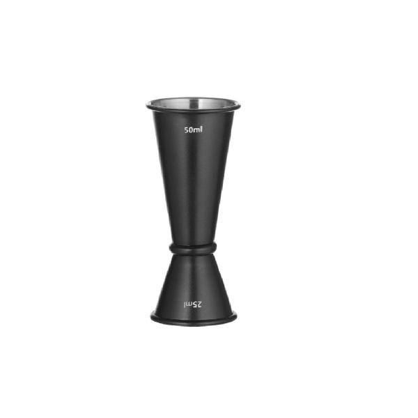 Джигер з кільцем, Bar up, Чорний, ø45x(H)110mm 596654 Hendi Stainless steel