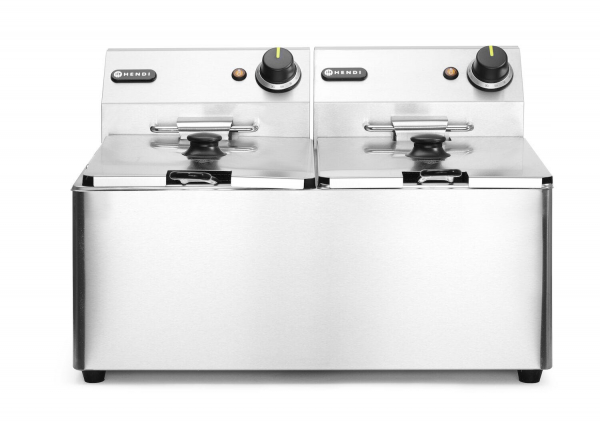 Фритюрниця Blue Line 2 x 8 л 205839 Hendi 18/0 Stainless steel