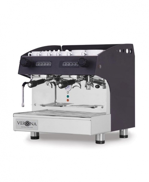 Кавомашина JULIA Compact, 2 групи, автоматична, чорна 207499 Hendi