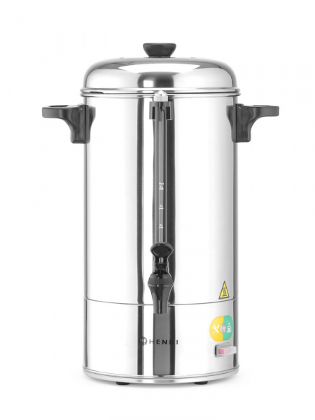 Кавоварка одностінна 15 л, 230 В/1500 Вт, 387x275x (В) 595 мм 208205 Hendi Stainless steel