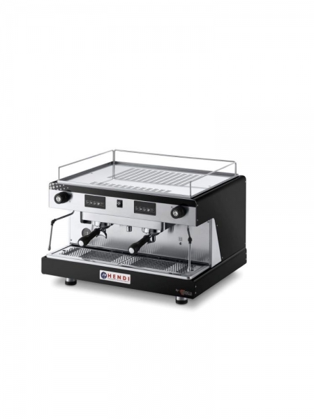 Кофемашина Hendi Top Line By Wega – 2 группы, электронная, черная