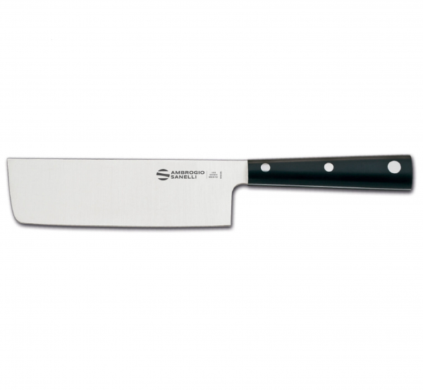Ніж Usuba Hasaki, Ambrogio Sanelli, (L)290mm H339.016 Hendi Stainless steel;X50CrMoV15 Stainless steel;POM (Polyoxymethylene)