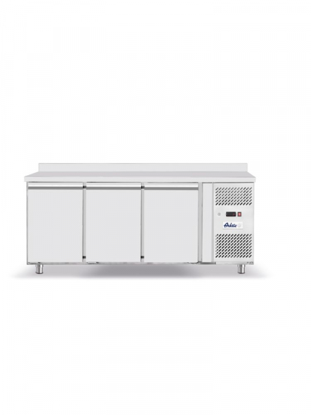 Стіл холодильний 3-дверний з бічним розташуванням агрегату 232057 Hendi Stainless steel