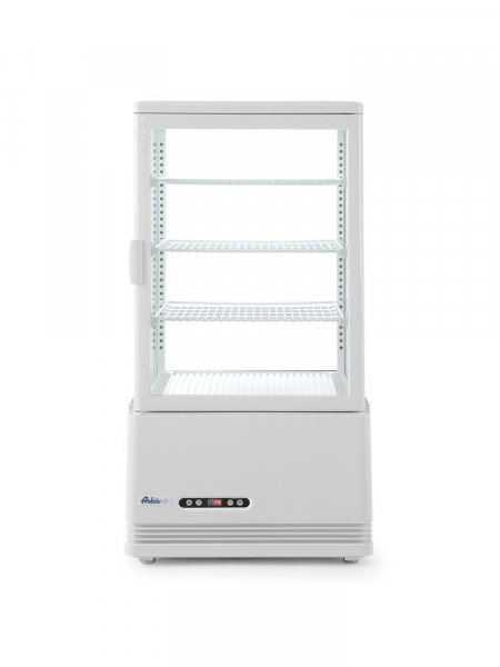Вітрина холодильна настільна, 68 л. 233634 Hendi ABS (Acrylonitril-butadieen-styrene);Double pane glass;PVC (Polyvinylchloride);Stainless steel