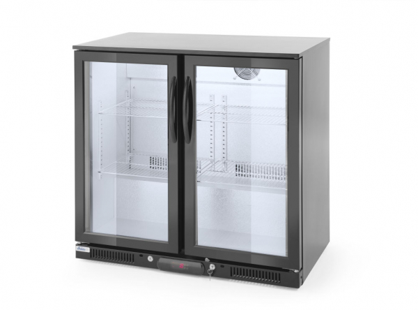 Шафа холодильна, 2-дверна 228 Л - 230V / 215W - 2/10˚C - 900x500x(H)900 mm 235829 Hendi Aluminium;Stal chromowana