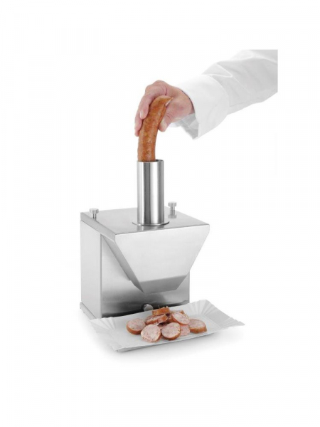 Електричний куттер для ковбас - 230V / 135W - 230x185x(H)325 mm 265109 Hendi Stainless steel