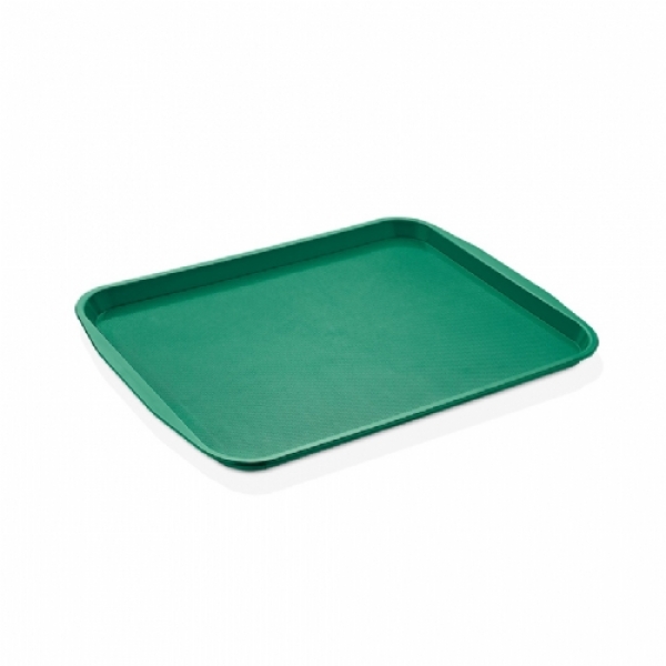 Піднос Fast Food (370*530 мм) зелений GT--003753GR Gastro Plast PP Зелений