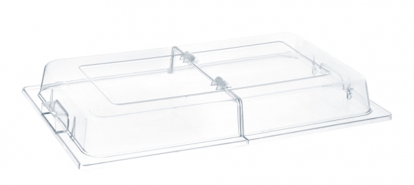 Кришка відкидна прозора - GN 1/1(H)76 мм 427415 Hendi PC (Polycarbonate)