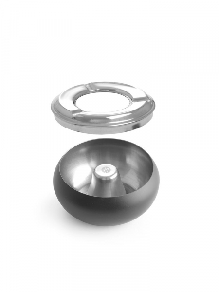 Попільничка чорна - ø105x(H)58 mm 440230 Hendi Stainless steel