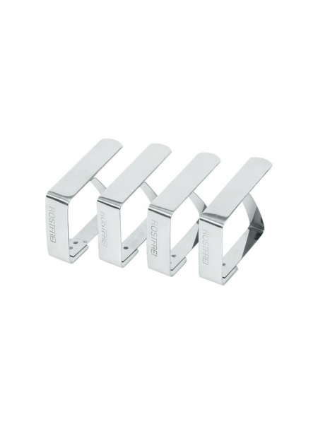 Кліпси для скатертини, компл. 4 шт., 50x40 мм 444023 Hendi 18/0 Stainless steel