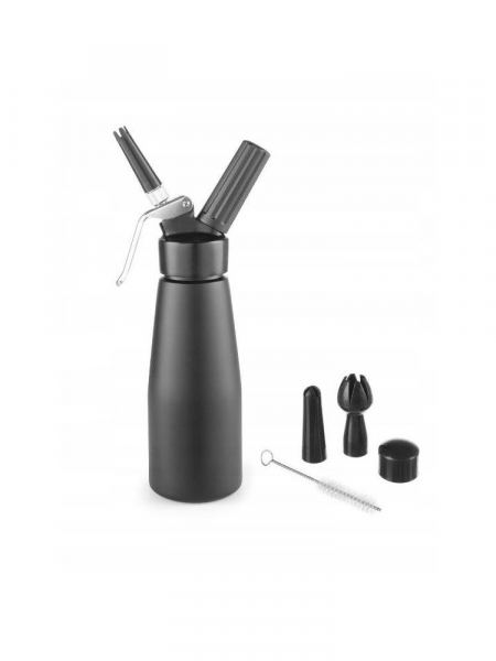 Сифон для вершків Kitchen Line, 0,5 - чорний 588420 Hendi