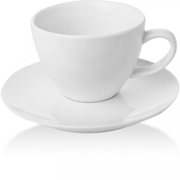 Елегантна чашка з блюдцем Bianco, 70 мл 770177 Hendi