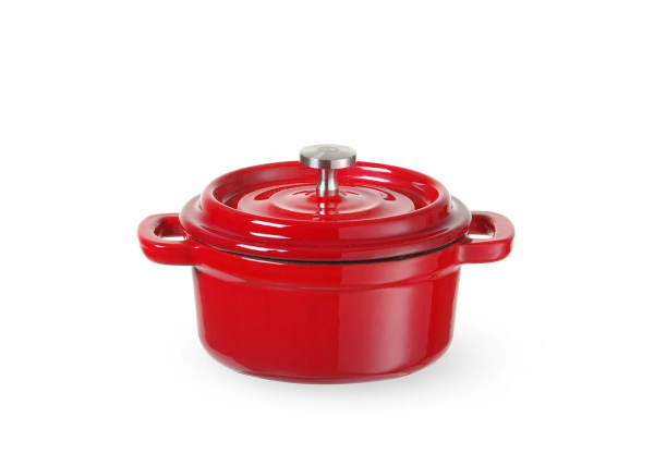 Каструля чавунна емальована, 0,27 л., 130х100х(Н)48 мм 626856 Hendi Cast Iron;Enamelled