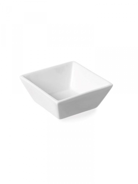 Миска Cuadrado - компл. 6 шт., квадратна, 80x80x(H)35 мм 784327 Hendi Porcelain