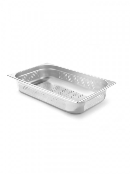 Гастроємність Kitchen Line GN 1/1(H)100 мм - перфорована 807132 Hendi Stal nierdzewna
