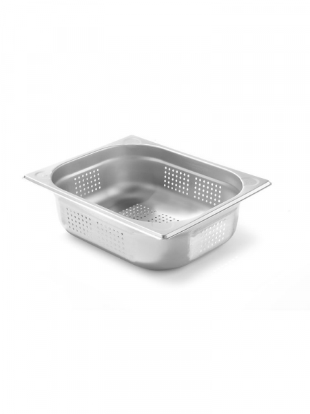 Гастроємність Kitchen Line GN 1/2(H)100 мм - перфорована 807330 Hendi Stal nierdzewna