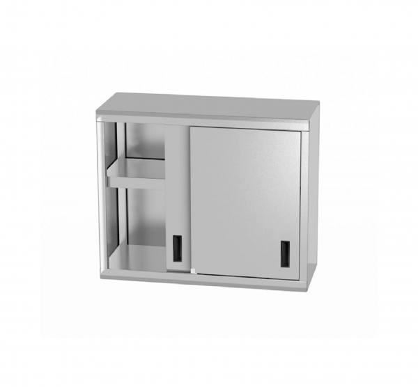 Стінна шафа-купе з розсувними дверима, зварна, 800x300x(H)600 814154 Hendi Stainless steel