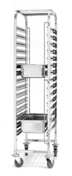 Візок для лотків 15 x GN 1/1 810613 Hendi Stainless steel