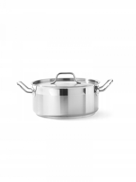 Кастрюля низкая с крышкой Profi Line, 4,80 л, Ø240x(H)105 мм