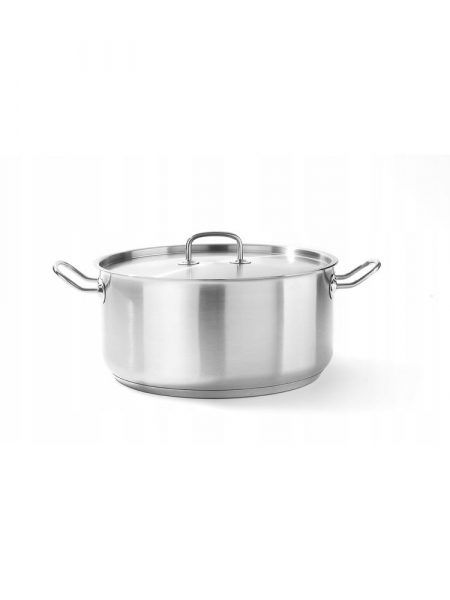 Кастрюля низкая с крышкой Kitchen Line, 12 л, Ø320x(H)150 мм