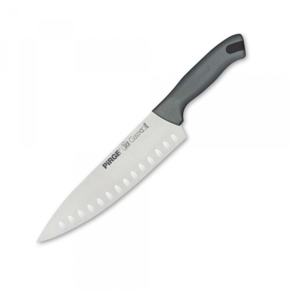 Ніж кухарський GASTRO Hollow 230 мм, сірий PRG37166-11 Pirge Сірий