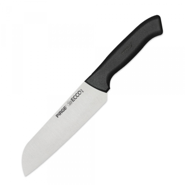 Нож Santoku ECCO, 170мм, черный
