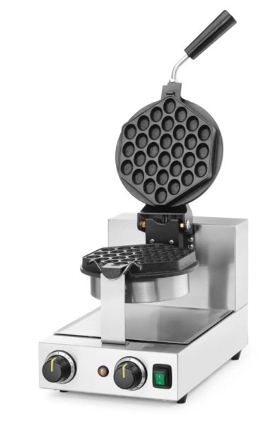 Роторна вафельниця Bubble Waffle, HENDI, 220-240В/1500Вт, 255x560x(H)318мм