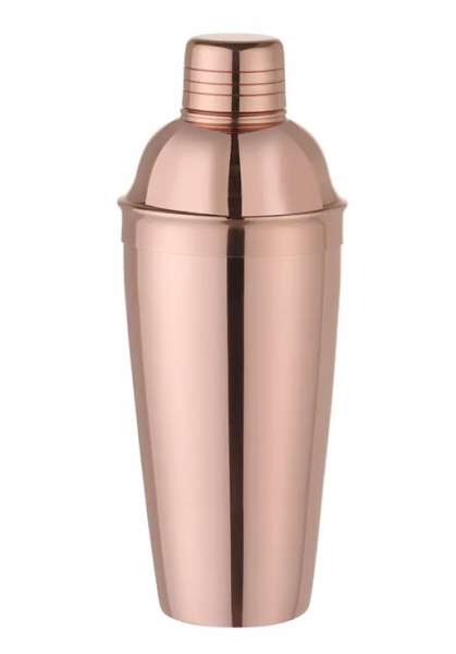 Шейкер Cobbler, 3 частини, Bar up, мідний, ø85x(H)240мм 596425 Hendi Stainless steel