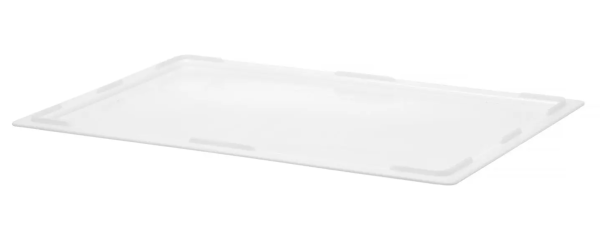 Кришка для контейнера для тіста GN 1/1, 530x325x(H)20мм, біла 880982 Hendi HDPE (High density Polyethylene)