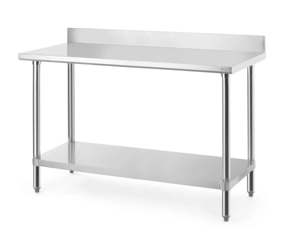 Робочий стіл з бортиком, Budget Line, 1400x600x(H)950мм 817582 Hendi