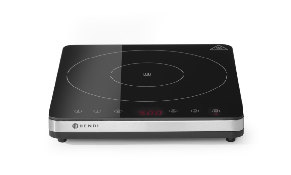 Плита індукційна 2000, HENDI, Kitchen Line, 230V/2000W, 295x400x(H)42mm 239230 Hendi Stainless steel