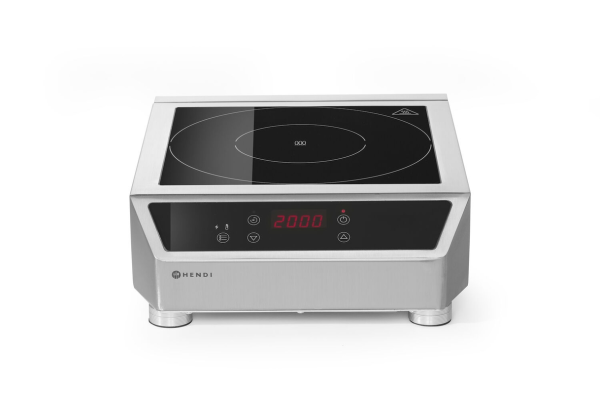 Плита індукційна 3500 D, HENDI, Profi Line, 230V/3500W, 342x431x(H)116mm 239711 Hendi Stainless steel