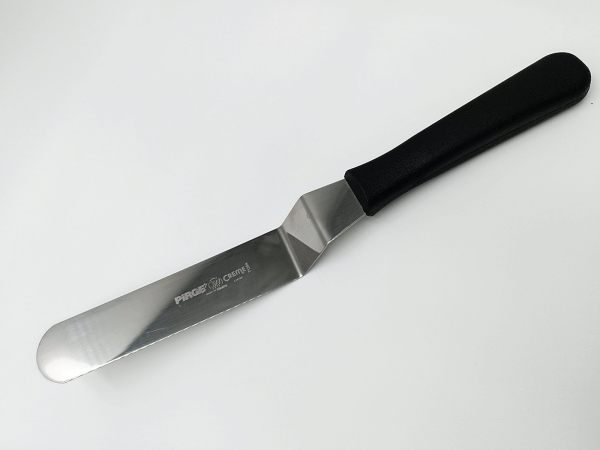 Лопатка гнучка/кутова CREME, 34x150/200х1мм, чорна PRG71204-01 Pirge Чорний