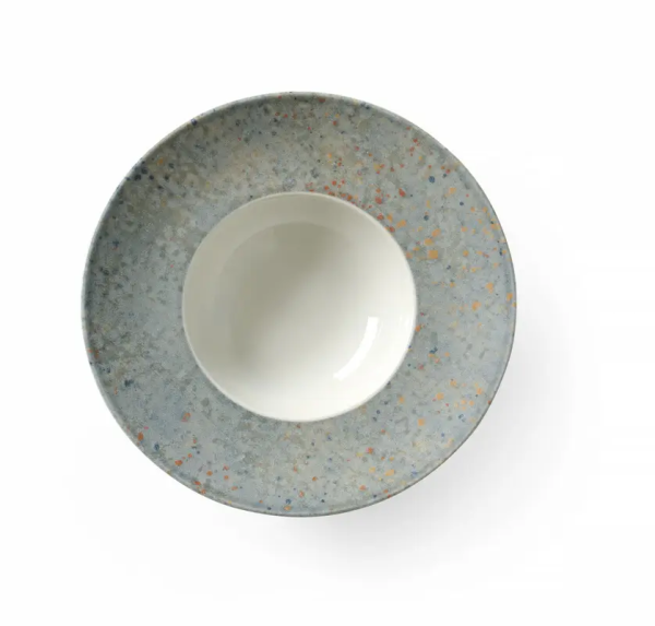Тарілка для пасти, Drops Collection,серая, ø275мм 778920 Hendi Porcelain