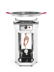 Гриль газовий Fiesta 600, Ø600 мм, 4.8кВт, 600x600x870(H) мм 146002 Hendi 18/0 Stainless steel