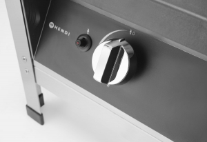 Плита-табурет газова Kitchen Line, 6,0 кВт, 400x440x(H)390 мм 147801 Hendi 18/0 Stainless steel