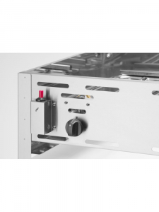 Сковорода газова Bake Master MAXI GN2/1 - настільна, 9.2кВт, 650x540x300(H) мм 154618 Hendi 18/0 Stainless steel