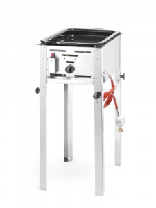 Гіль газовий Grill Master MINI GN 1/1 - підлоговий, 5,8 кВт, 340x540x840(H) мм 154700 Hendi Chrome-plated;18/0 Stainless steel
