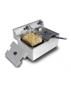 Фритюрниця Blue Line 2x4 л 205846 Hendi Stainless steel