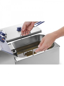 Фритюрниця Blue Line 2х6 л 205853 Hendi 18/0 Stainless steel