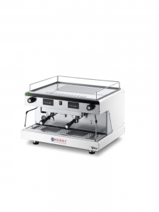 Кофемашина Hendi Top Line By Wega – 2 группы, электронная, белая