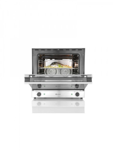 Конвектомат H90 227060 Hendi Aluminium;Podwójne szkło szyby;Stal nierdzewna;Emaliowane