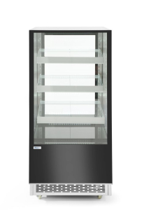 Холодильна вітрина з трьома полицями, 300 л, 650x805x(H)1445 мм 233306