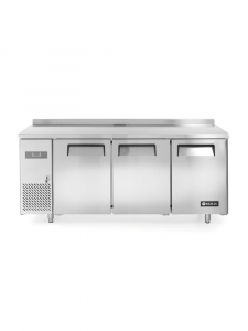 Стіл морозильний Kitchen Line 600 - 3-дверний, з бічним розташуванням агрегату 233399 Hendi Stainless steel