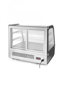 Вітрина холодильна настільна - 120 л 233702 Hendi Chrome-plated;Stainless steel
