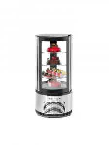 Вітрина холодильна кругла, 100 л, ø480x(H)1030 мм 233825 Hendi Stainless steel