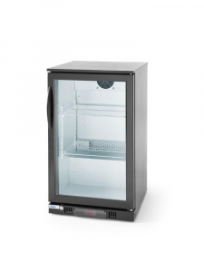 Шафа холодильна, 1-дверна,93 л, 500x500x(H)900 мм 233900 Hendi Chrome-plated;Hardened glass;Powder coated metal